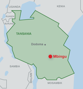 EEF-Karte St.-Martin-Sekundarschule Tansania